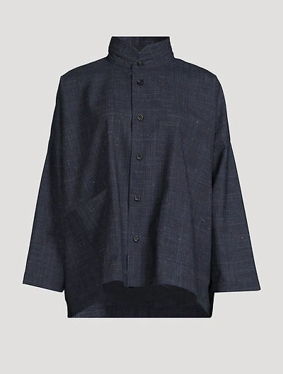 Wool Linen Shirt