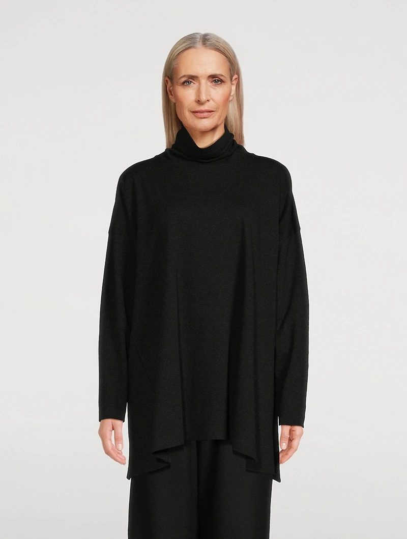 Jersey Turtleneck