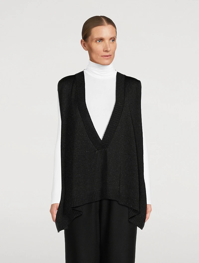 Glitzy Sweater Vest