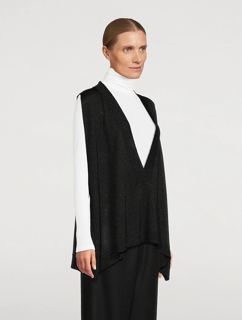 Glitzy Sweater Vest