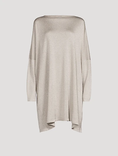 Metallic Kaftan Sweater