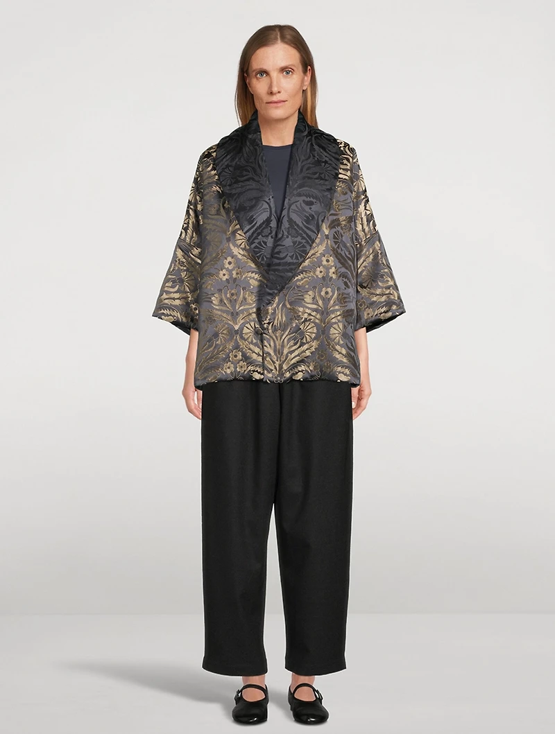 Metallic Jacquard Jacket