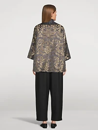 Metallic Jacquard Jacket