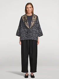 Metallic Jacquard Jacket