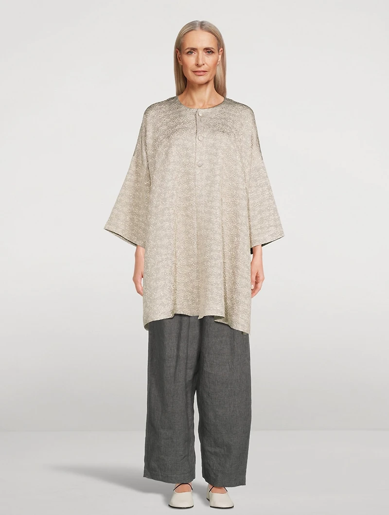 Metallic Jacquard Jacket