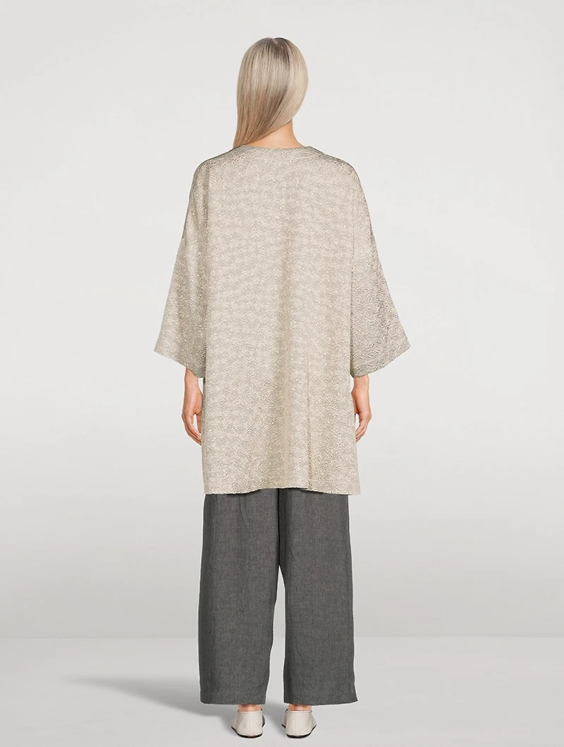 Metallic Jacquard Jacket