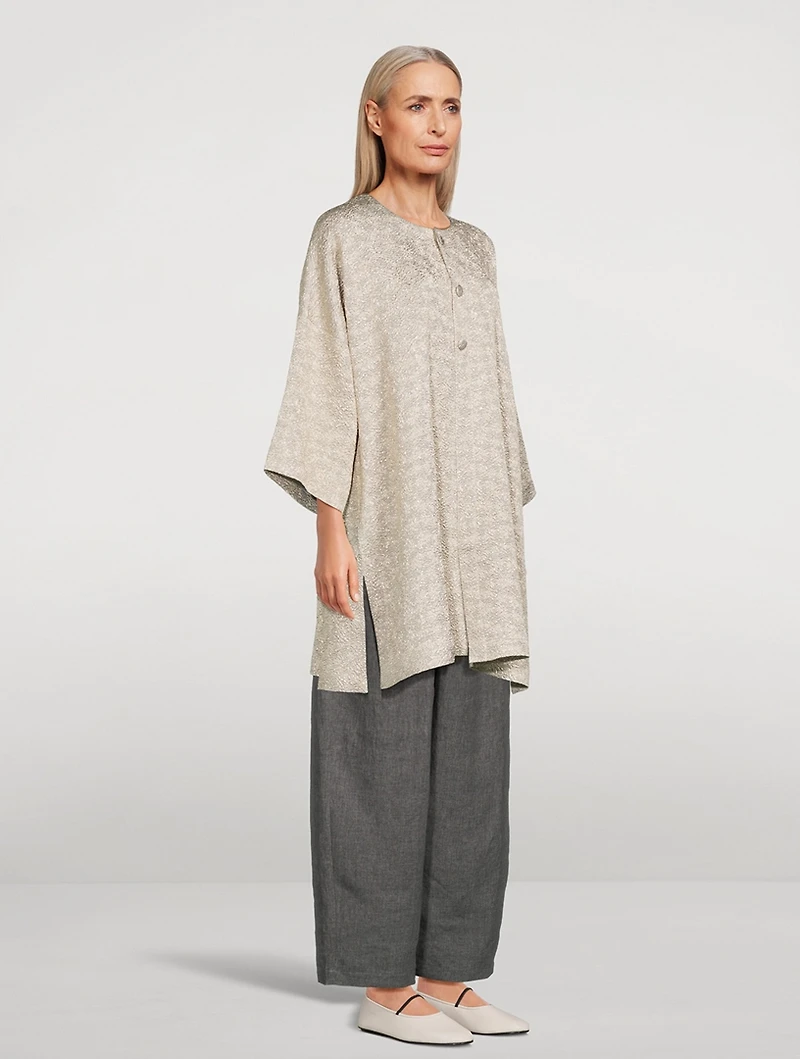 Metallic Jacquard Jacket