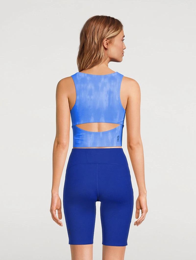 Studio Open-Back Crop Top