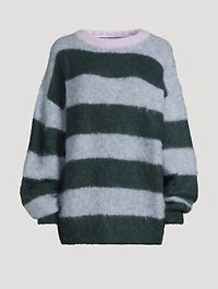 Paris Stripe Jacquard Sweater