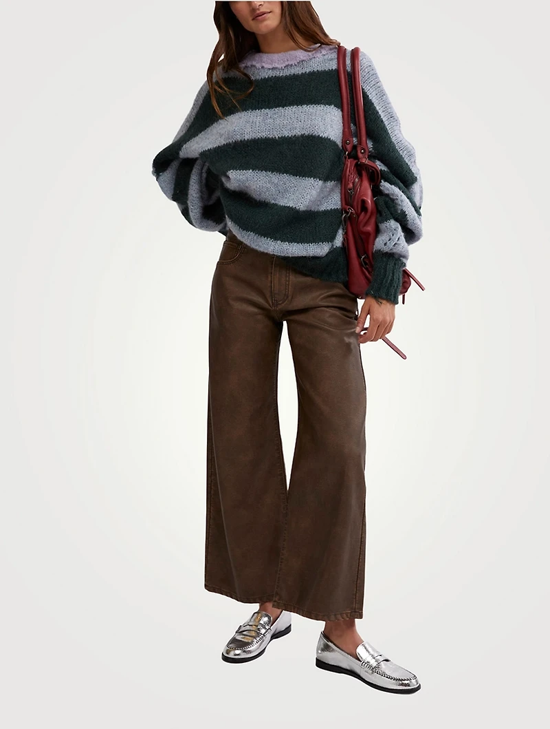 Paris Stripe Jacquard Sweater