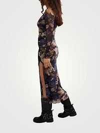 Gianni Maxi Dress Floral Print