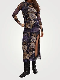 Gianni Maxi Dress Floral Print