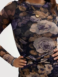 Gianni Maxi Dress Floral Print