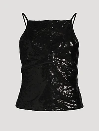 James Sequin Tank Top