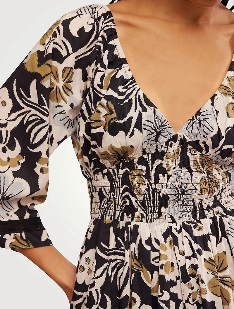 Dixie Maxi Dress Floral Print