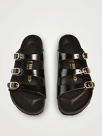 Florida Exquisite Patent Leather Slide Sandals
