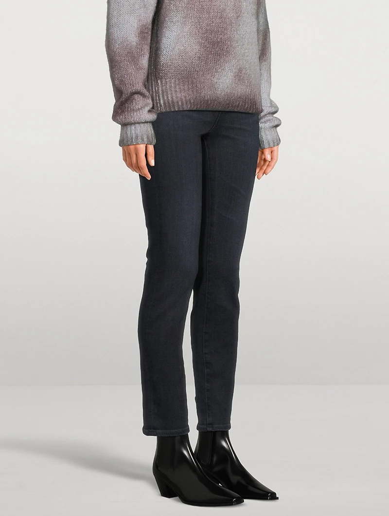 Mari Slim Straight Jeans
