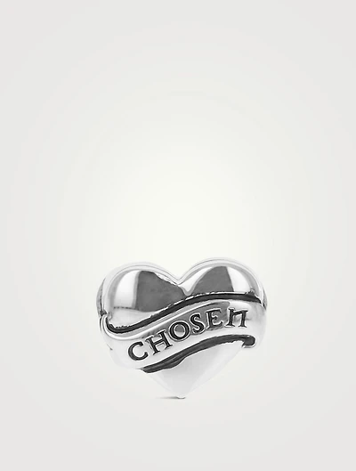 Silver Tattoo Chosen Heart Ring