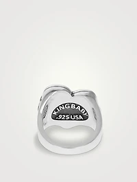 Silver Tattoo Chosen Heart Ring