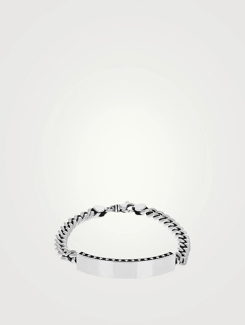 Silver Stars ID Bracelet