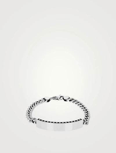 Silver Stars ID Bracelet