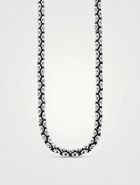 Small Silver Infinity Link Necklace