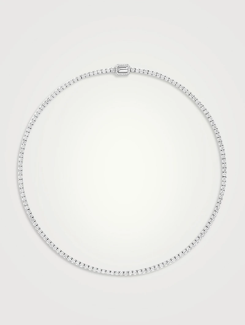 Rivière Vendôme White Gold Diamond Necklace