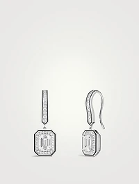 Vendôme Liseré White Gold Sleeper Earrings With Diamonds