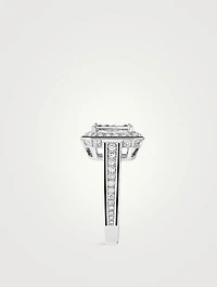 Vendôme Liseré White Gold Solitaire Diamond Ring