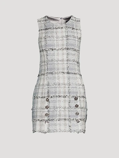 Lurex Raschel Tweed Sheath Dress