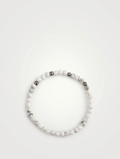 Howlite Beaded Bracelet
