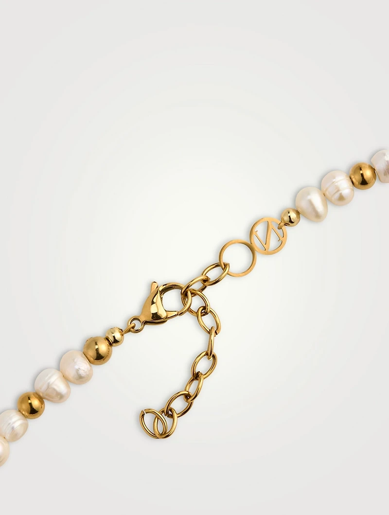 Angel Pearl Choker Necklace