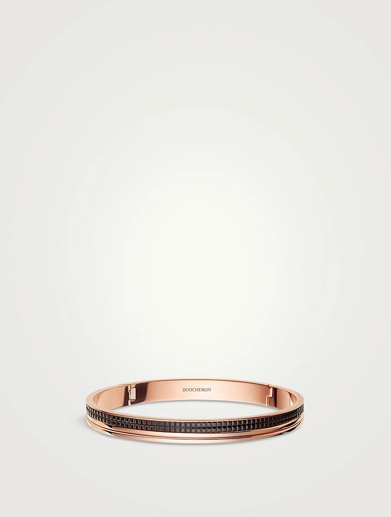 Large Quatre Classique Bracelet With Brown PVD