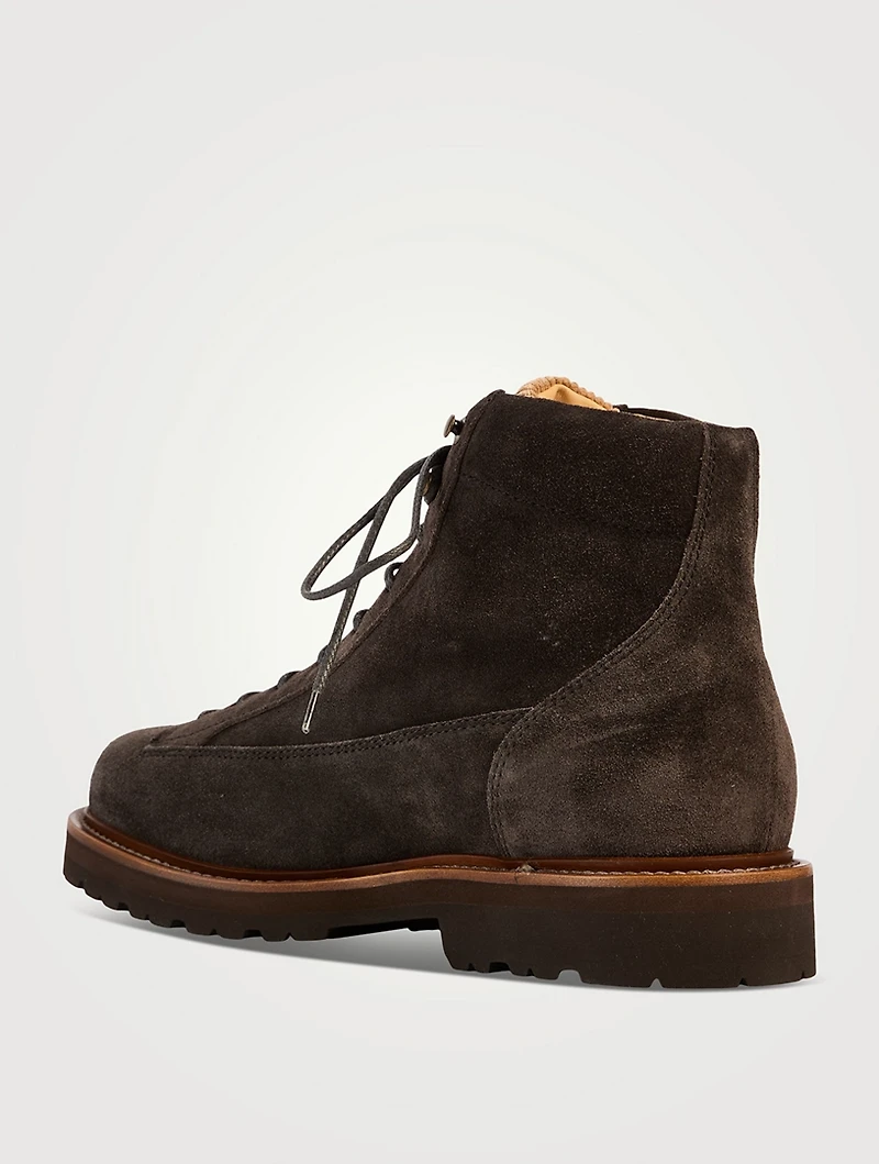 Suede Hiking Boots