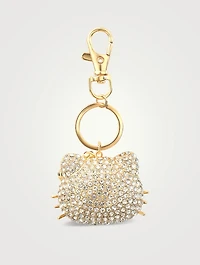 Hello Kitty Face 3D Pavé Keychain