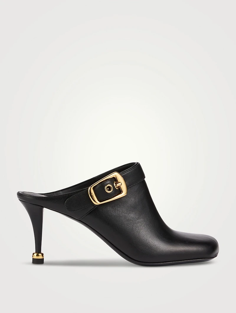 Andrea Leather Mules