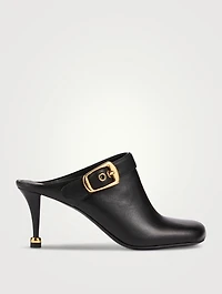 Andrea Leather Mules