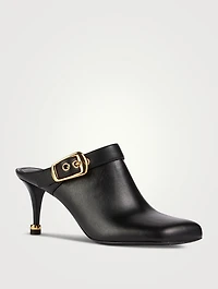 Andrea Leather Mules