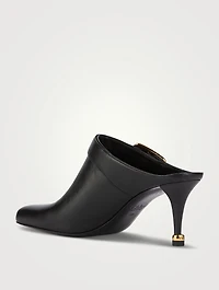 Andrea Leather Mules