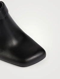Andrea Leather Mules