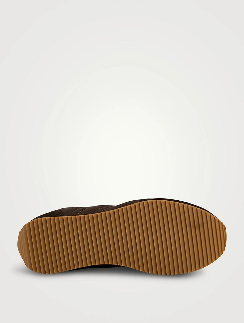 Sport Nylona And Suede Sneakers