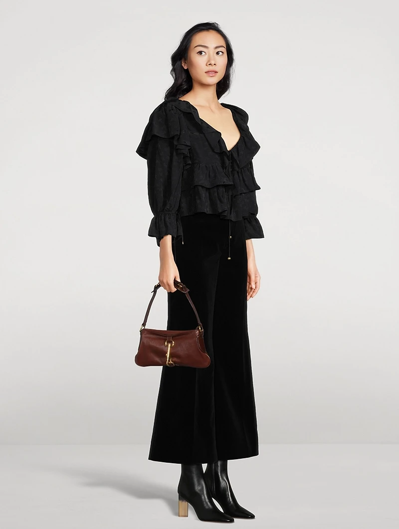 Kerala 25 Leather Baguette