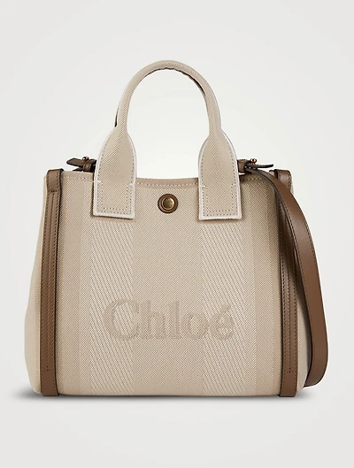 Small Chloé Carry Canvas Tote Bag