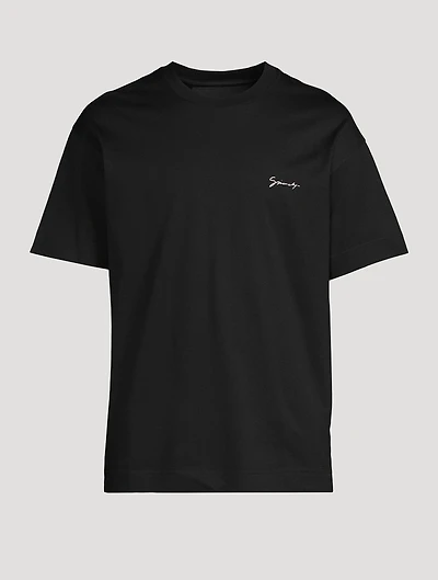 Cotton T-Shirt Hubert Objects Print
