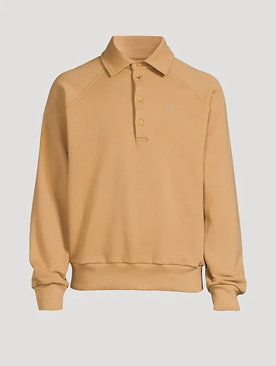 Logo Polo Sweatshirt