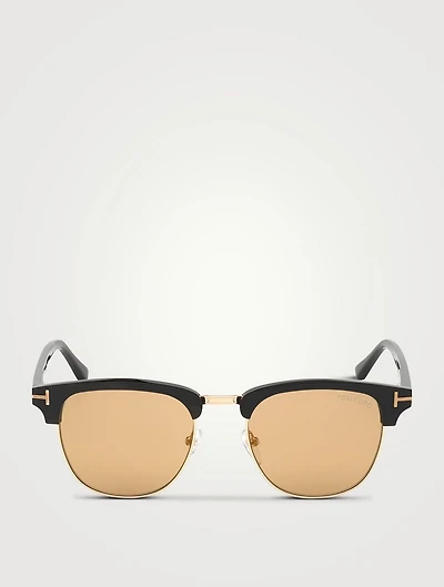 Geometric Clubmaster Sunglasses
