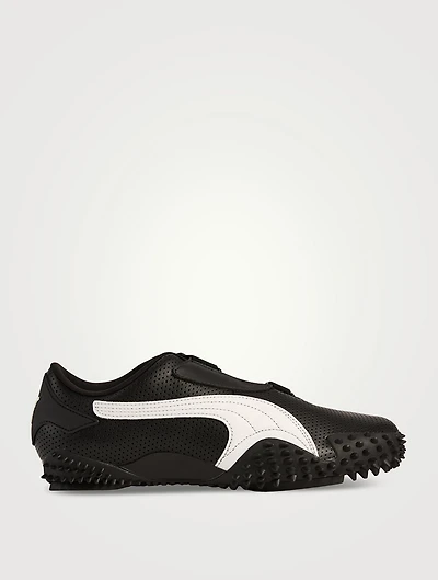 Mostro Perforated Leather Sneakers