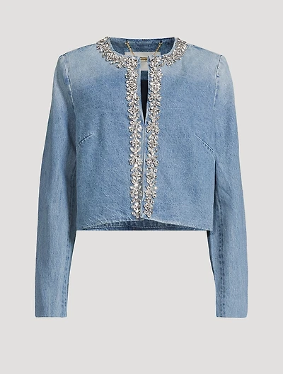 Crush Embellished Denim Jacket