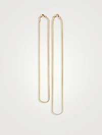 14K Gold Serpentine Chain Necklace