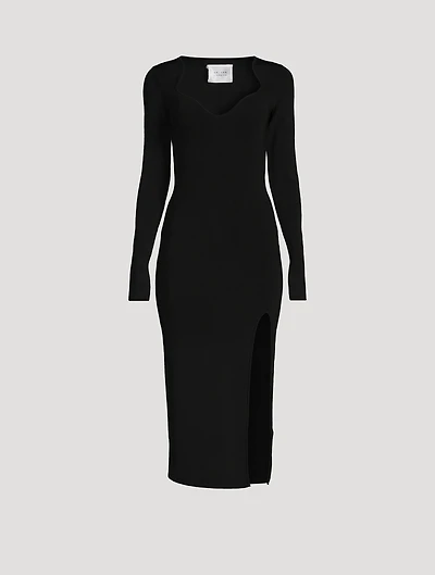 Kaia Compact Knit Midi Dress